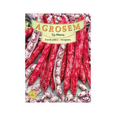 Hectarul - Seminte Fasole pitica  tarcata boabe Stregonta TRATAT AGROSEM 100 g